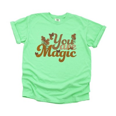 Simply Sage Market Women's Boho You Are Magic Short Sleeve Garment Dyed Tee