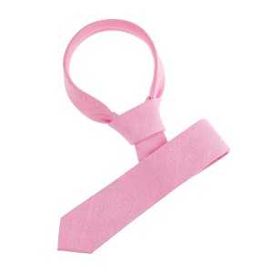 Allegra K Men's Self-Tied Solid Color Formal Slim Ties - 1 of 4