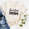 Simply Sage Market Basketball Mom Colorful Black Short Sleeve Tee - 2XL - Cream - 3 of 4
