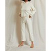 Women's Jamaica Beach Fleece Straight Leg Sweatpant - perfectwhitetee - image 3 of 4