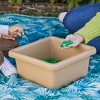 ECR4Kids Square Bin with Lid, Storage Containers, 2-Pack - 4 of 4
