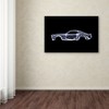 Trademark Fine Art -Octavian Mielu 'Ford Mustang' Canvas Art - 3 of 3