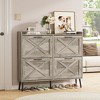 Large Shoe Storage Cabinet with 4 Flip Drawers - 4 of 4