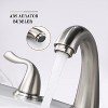 PROOX 8 in. Widespread Double Handle Bathroom Faucet with Pop Up Drain - 4 of 4