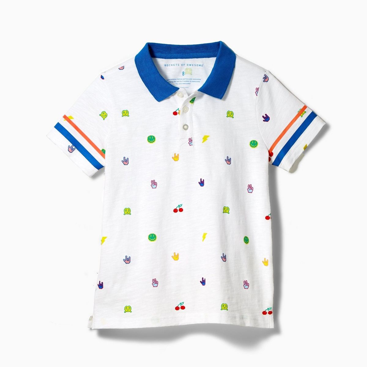 Rockets of Awesome Digi Fun Polo for Boys