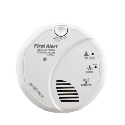 First Alert SCO501CN Smoke & Carbon Monoxide Detector with Voice Location and Wireless Interconnectivity