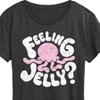 Women's - Instant Message - Feeling Jelly Jellyfish Short Sleeve Graphic T-Shirt - 2 of 4