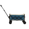 Lightweight Portable Heavy Duty Folding Beach Wagons with Wheels Large Capacity - 2 of 4