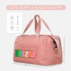 Generic 2 Pcs Love Chenille Letter Preppy Travel Bags - Weekender, Overnight, - 2 of 4