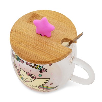 Silver Buffalo Sanrio Hello Kitty Glass Mug - Thumbnail 2