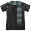 Popfunk Harry Potter Slytherin Block Scarf Front-Back Print Adult Sublimated Costume T-Shirt - 3 of 4