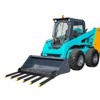 Clamp on Debris Forks to 60" Bucket, Heavy Duty Clamp-On Pallet Fork 4000 lbs Capacity Attachments Fit for Loader Bucket Skidsteer Tractor - 4 of 4