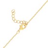 Sanrio Hello Kitty Womens Yellow Gold Plated Letter Bracelet - Cubic Zirconia Initial Bracelet - Officially Licensed - 3 of 4