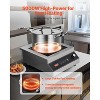 VEVOR Portable Induction Cooktop,5000W Commercial Induction Burner with 16 Temperature Settings, Stainless Steel Countertop Induction Hot Plate,Gray - 3 of 4
