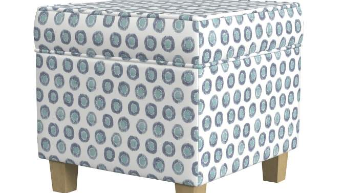Cole Classics Square Storage Ottoman with Lift Off Top - HomePop, 6 of 11, play video