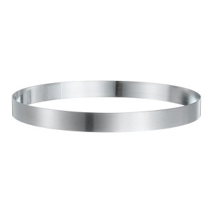 Unique Bargains Stainless Steel Seamless Nonstick Mirror Coating Round Cake Ring - 1 of 4