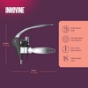 Innovine Horizontal Lever Corkscrew, Durable Die-Cast Zinc Construction Wine Opener with Non-Stick Spiral Worm, Perfect for Home Bar, Set of 1 - 3 of 4