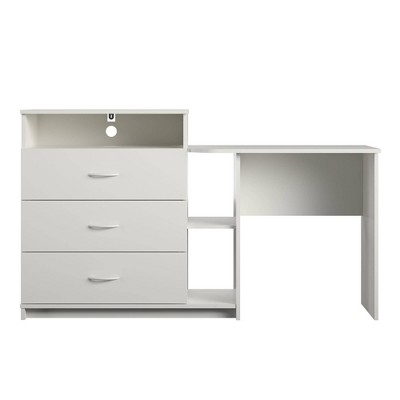 white dresser desk