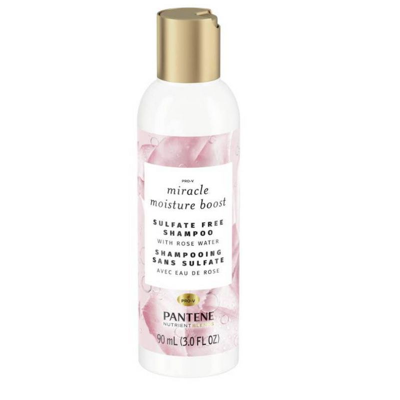 Pantene Nutrient Blends Sulfate Free Miracle Moisture Rose Water Shampoo, 3 of 6