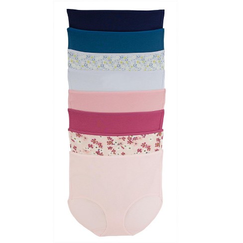 Felina Women's Organic Cotton Thong Underwear, 6-Pack