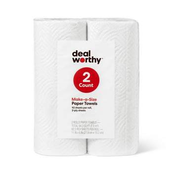 Make-A-Size Paper Towels - Dealworthy™