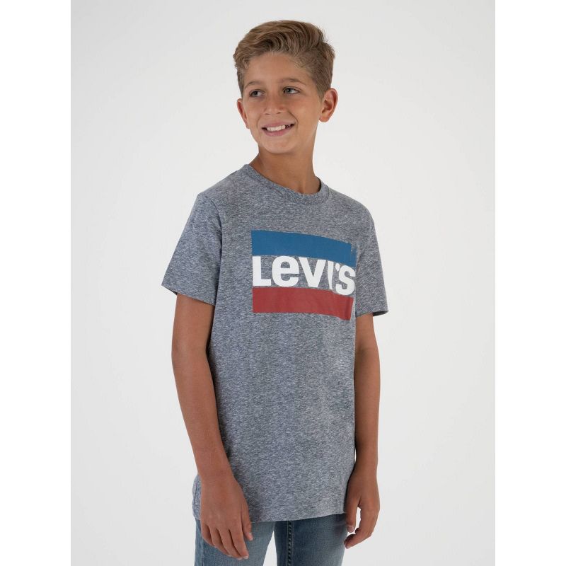 Levi's® Boys' Short Sleeve Sportswear Logo T-Shirt - Gray, 1 of 4