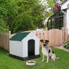 BestMassage Dog House Indoor & Outdoor Kennel with Weatherproof Puppy Shelter Pet Crate - 2 of 4