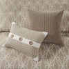 Gracie Mills Ruthie Luxurious 8-Piece Geometric Jacquard Comforter Set - 3 of 4