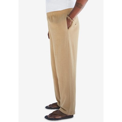 KingSize Elastic Waist Gauze Cotton Pants