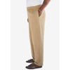 KingSize Men's Big & Tall Elastic Waist Gauze Cotton Pants - 4 of 4