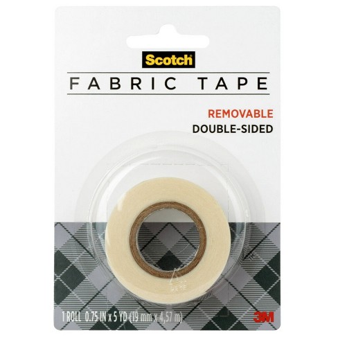 Scotch Create Removable Double sided Fabric Tape Hemming Fashion Tape 0.75 X 180