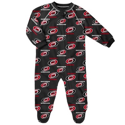  NHL Carolina Hurricanes Baby Boys' Sleeper - 0-3M 