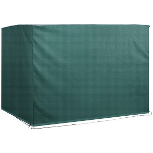 Outsunny 3-Seater Patio Swing Cover, Outdoor Garden Furniture Protection Hammock Cover, Waterproof Windproof Anti-UV - 1 of 4