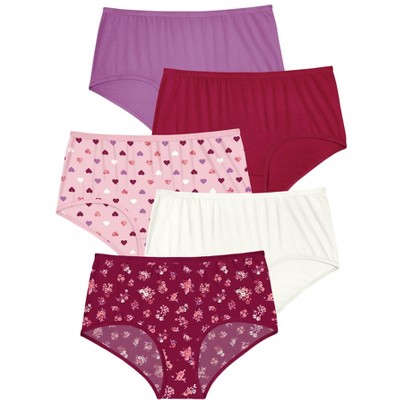 Comfort Choice Full Coverage Stretch Cotton Brief 5-Pack