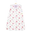 Hudson Baby Infant Girl Plush Faux Fur Sleeping Bag, Wearable Blanket, Vintage Floral - 2 of 2