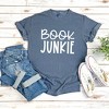 Simply Sage Market Women's Book Junkie Short Sleeve Garment Dyed Tee - 3 of 4