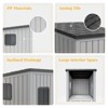 Gulches Outdoor Pet House 2 In/Out Doors (Interactive Fun), Sloped Rain-Protective Roof, Bottom Leak Holes (Easy Cleaning) - 2 of 4