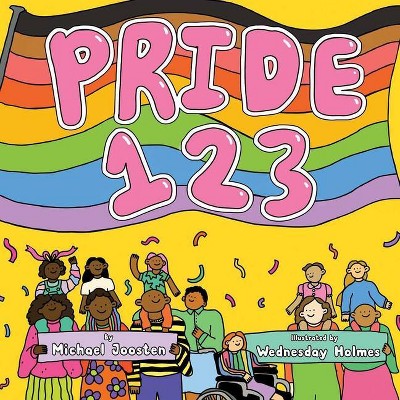 Pride 1 2 3 - by Michael Joosten (Board Book)
