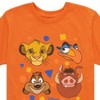 Boys' - Disney - Simba, Pumbaa, Timon, & Zazu Short Sleeve Graphic T-Shirt - 2 of 4