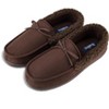 Wembley Men's Classic Indoor/Outdoor Microsuede Moccasin Slippers - 4 of 4