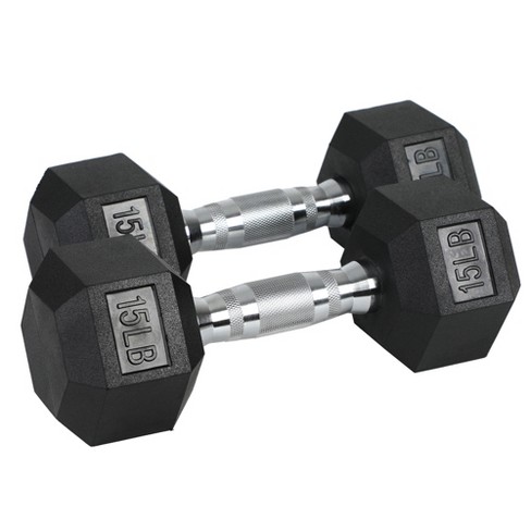 15 lb dumbbells deals target