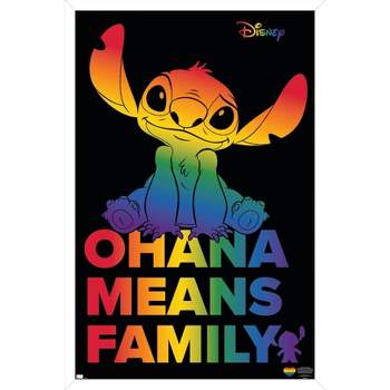 Trends International Disney Lilo And Stitch - Sitting Framed Wall Poster  Prints : Target