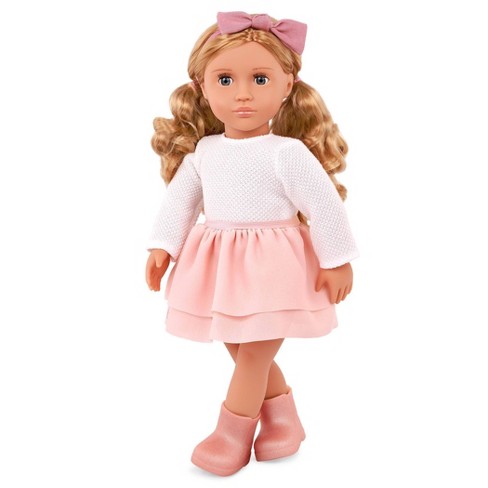 Our Generation Ava 18-inch Fashion Doll with Faux-Fur Coat