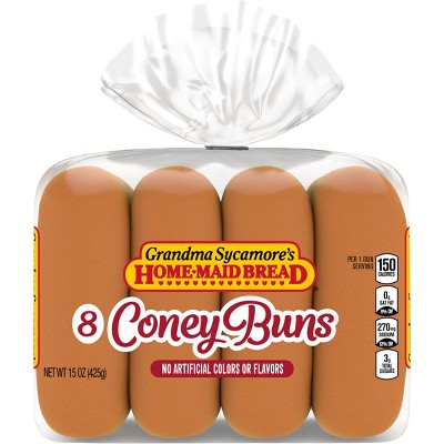 Grandma Sycamore's Hot Dog Buns - 15oz