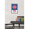 Trends International NBA Detroit Pistons - Logo 21 Framed Wall Poster Prints - image 2 of 4