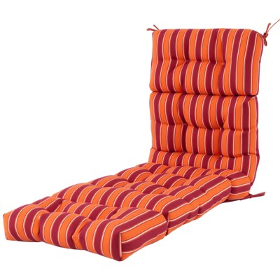 Tangkula 73" Lounge Chaise Cushion Padded Recliner Cushion