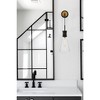 Crystorama Lighting Quinn 1 - Light Sconce in  Matte Black/Textured Gold - 2 of 4