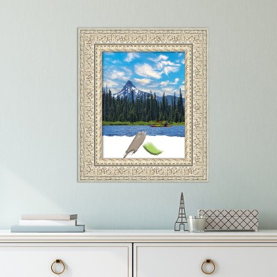 Fair Baroque Cream Ornate Wood Wall Picture Frame