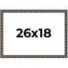 PosterPalooza | Deco Black Picture Frame - UV Acrylic, Backing Board, Hanging Hardware Included - 2 of 4