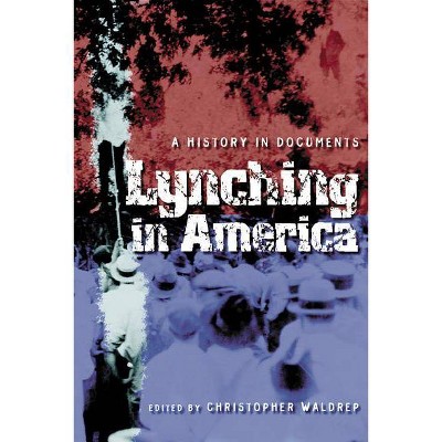 Lynching in America - by  Christopher Waldrep (Paperback)